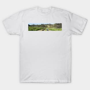 On the Hill at Magpie Springs - Adelaide Hills - Fleurieu Peninsula by Avril Thomas T-Shirt